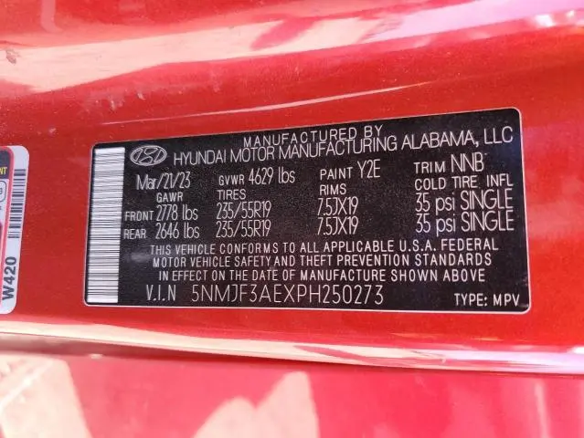2023 HYUNDAI TUCSON SEL  
