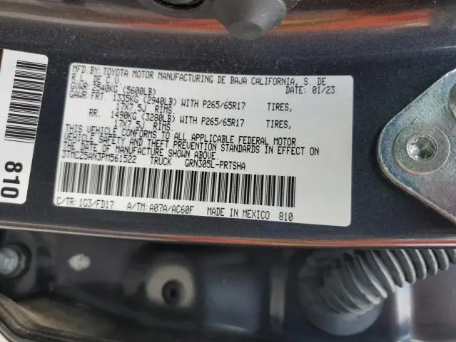 2023 TOYOTA TACOMA DOUBLE CAB  