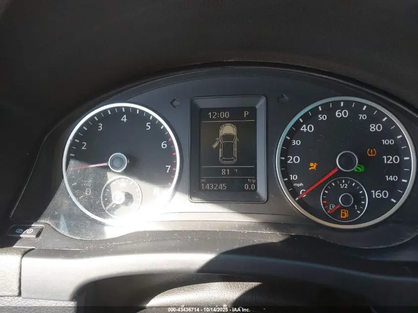 2013 VOLKSWAGEN TIGUAN S