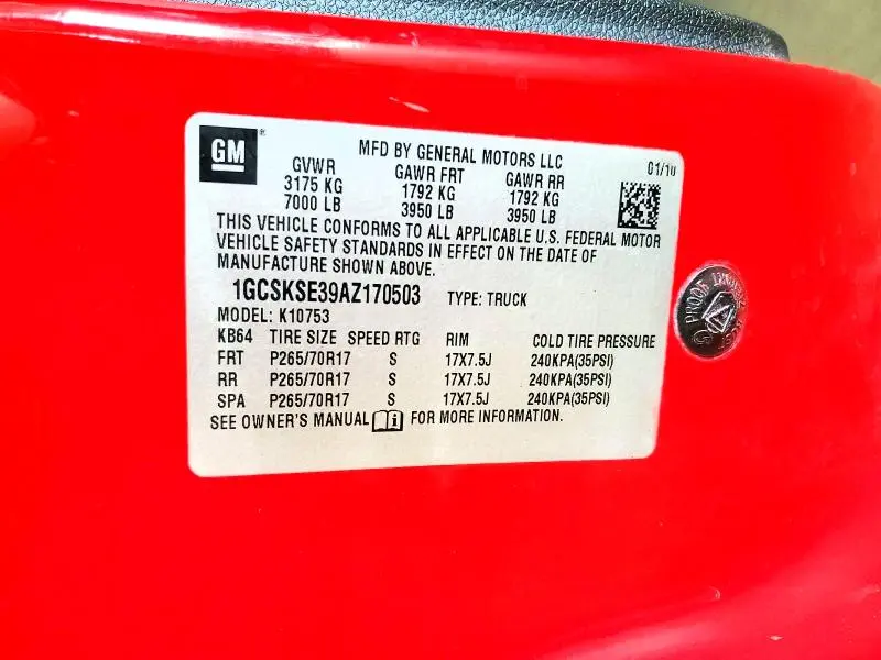 2010 CHEVROLET SILVERADO K1500 LT  
