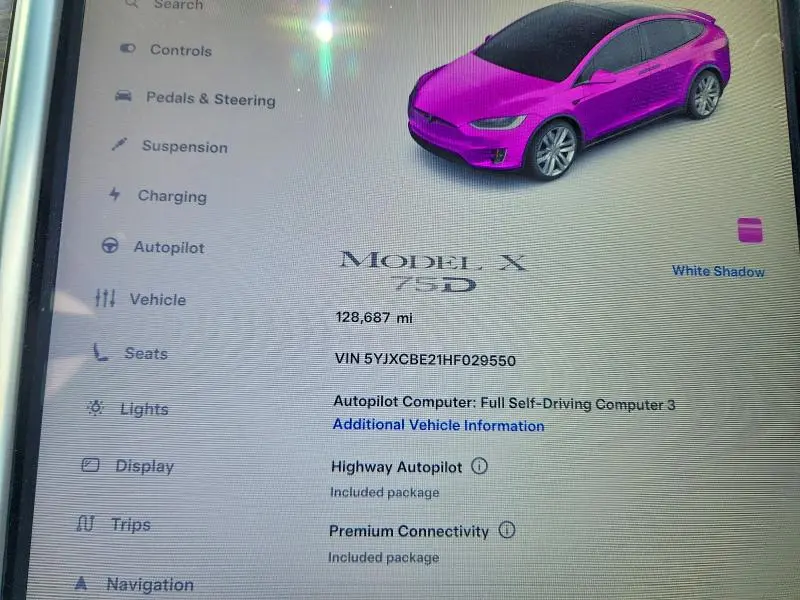 2017 TESLA MODEL X   