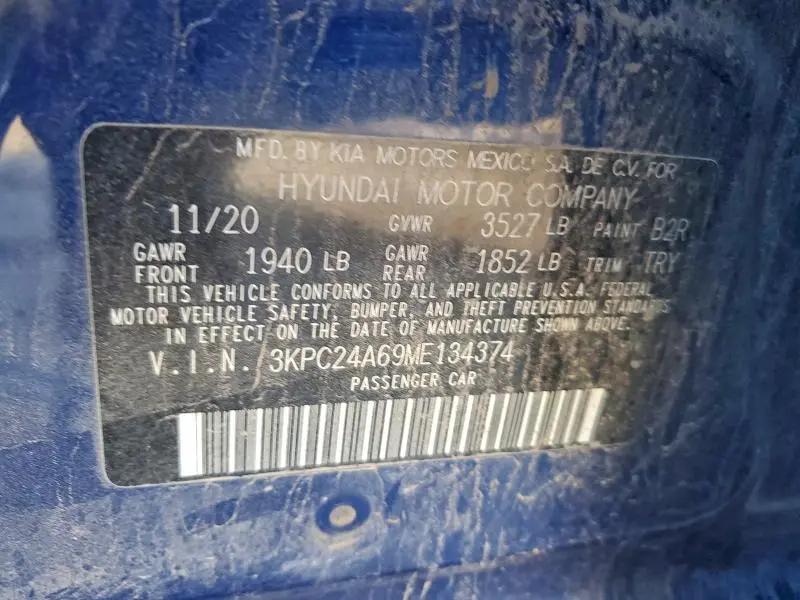 2021 HYUNDAI ACCENT SE  