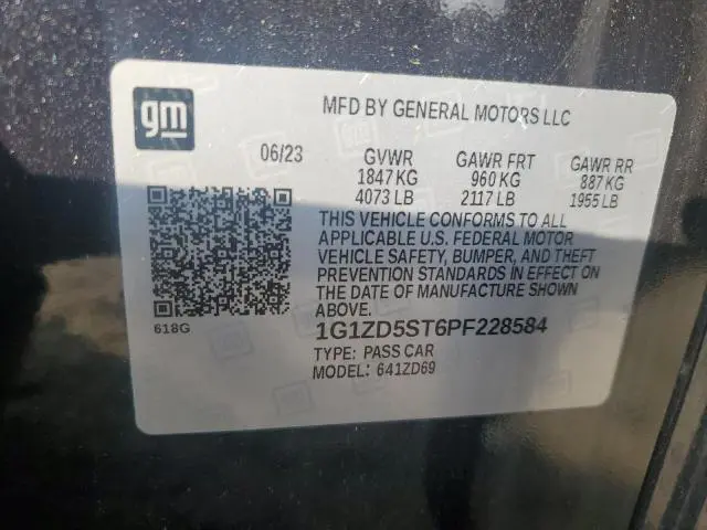 2023 CHEVROLET MALIBU LT