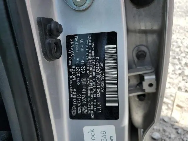 2017 HYUNDAI ACCENT SE  