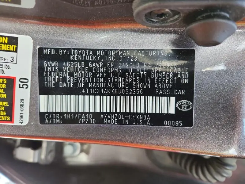 2023 TOYOTA CAMRY LE  