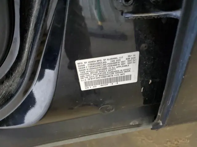 2014 HONDA PILOT EXL  