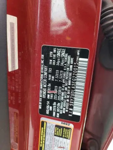 2014 HYUNDAI SANTA FE SPORT   