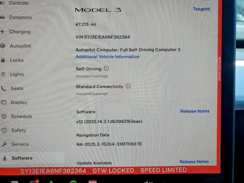 2022 TESLA MODEL 3   