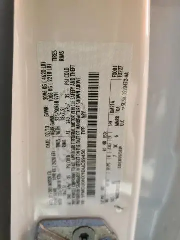 2013 FORD ESCAPE SEL  