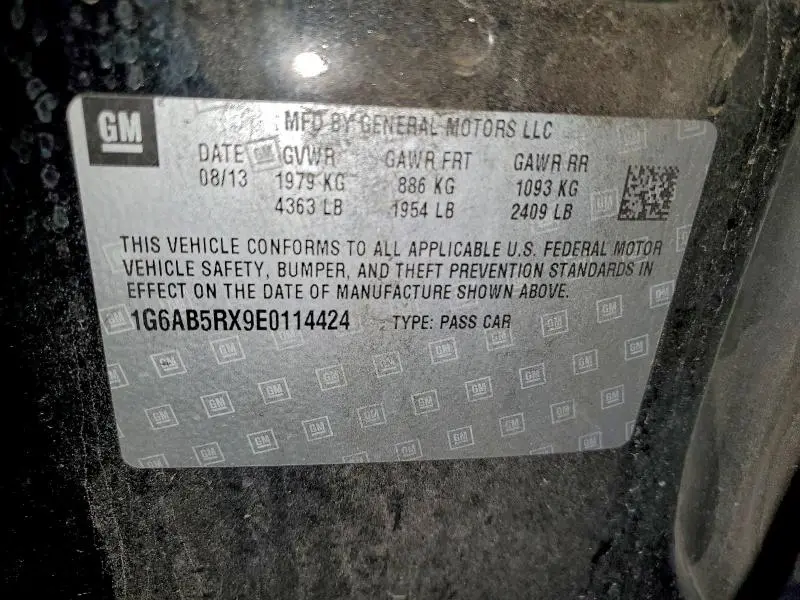 2014 CADILLAC ATS LUXURY  