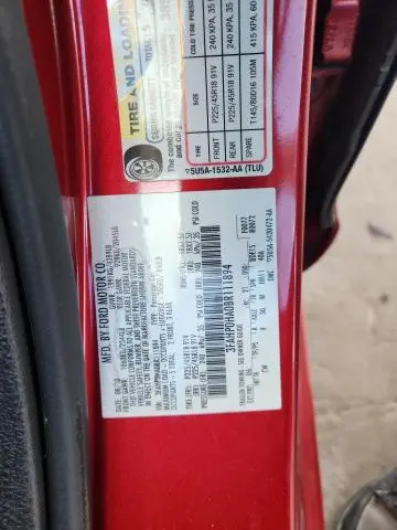 2011 FORD FUSION SE  