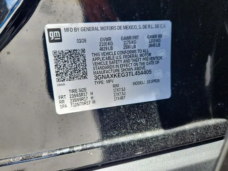 2026 CHEVROLET EQUINOX ACTIV  