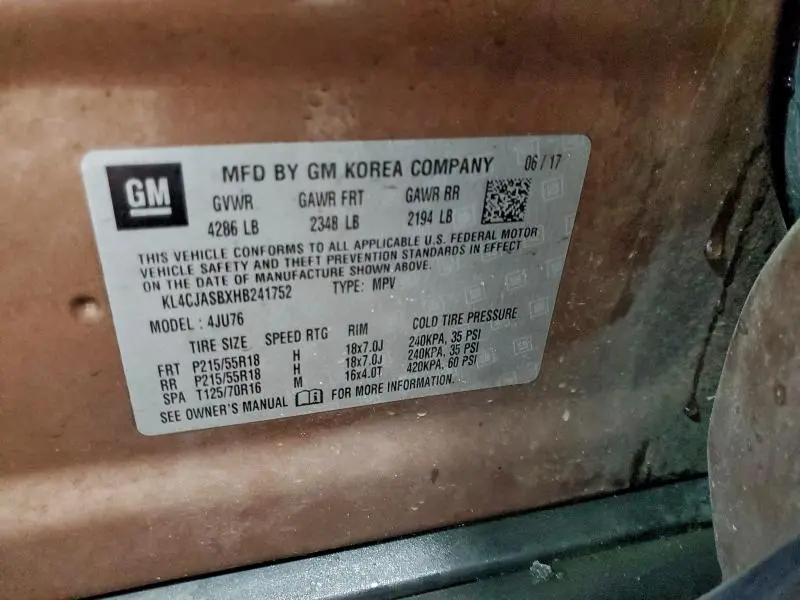 2017 BUICK ENCORE PREFERRED  