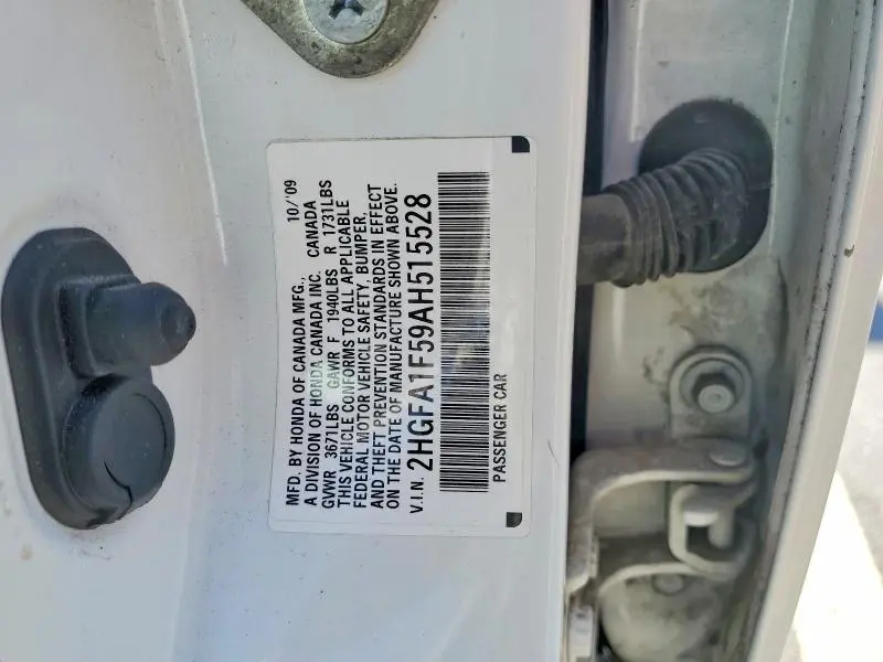 2010 HONDA CIVIC LX  