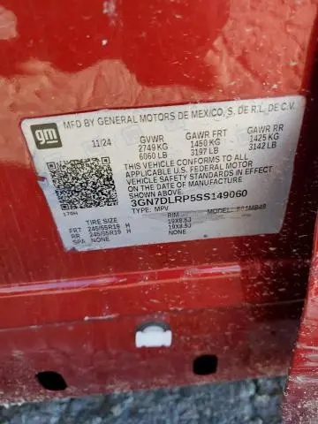 2025 CHEVROLET EQUINOX LT  