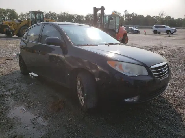 2010 HYUNDAI ELANTRA BLUE