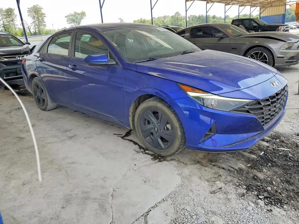 2022 HYUNDAI ELANTRA BLUE  