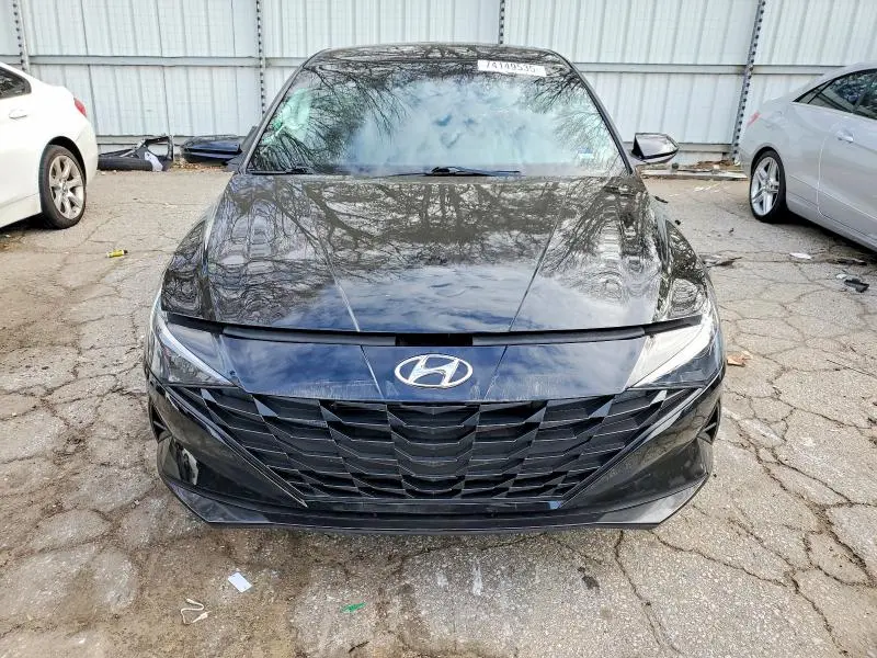 2022 HYUNDAI ELANTRA BLUE  