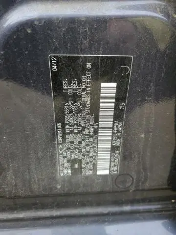 2012 TOYOTA SCION XB   