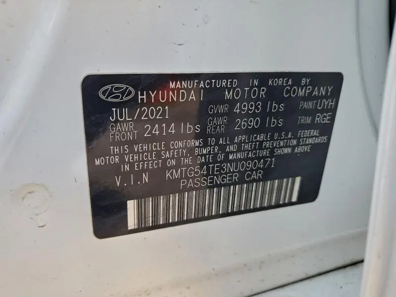 2022 GENESIS G70 BASE  