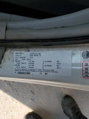 2012 TOYOTA HIGHLANDER LIMITED  