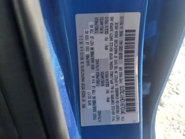 2017 TOYOTA YARIS IA   