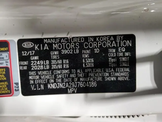 2018 KIA SOUL   