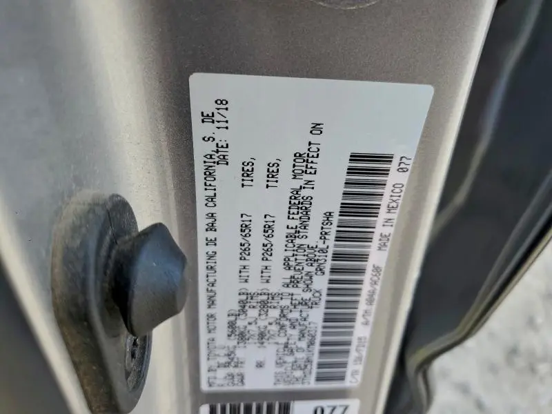 2019 TOYOTA TACOMA DOUBLE CAB  