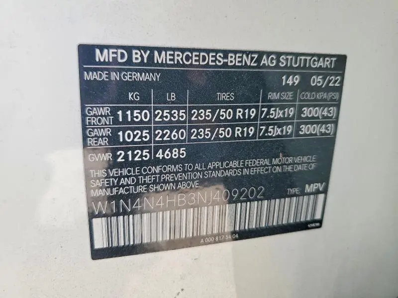 2022 MERCEDES-BENZ GLA 250 4MATIC  