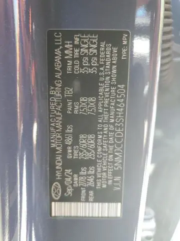 2025 HYUNDAI TUCSON SEL  