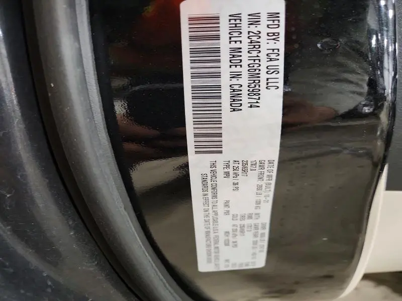 2021 CHRYSLER PACIFICA TOURING  
