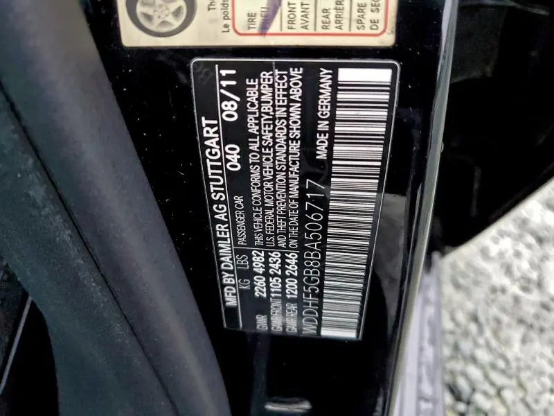 2011 MERCEDES-BENZ E 350  