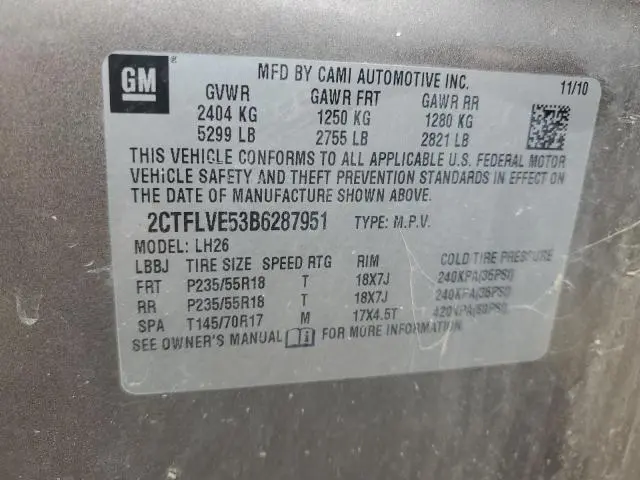 2011 GMC TERRAIN SLT  