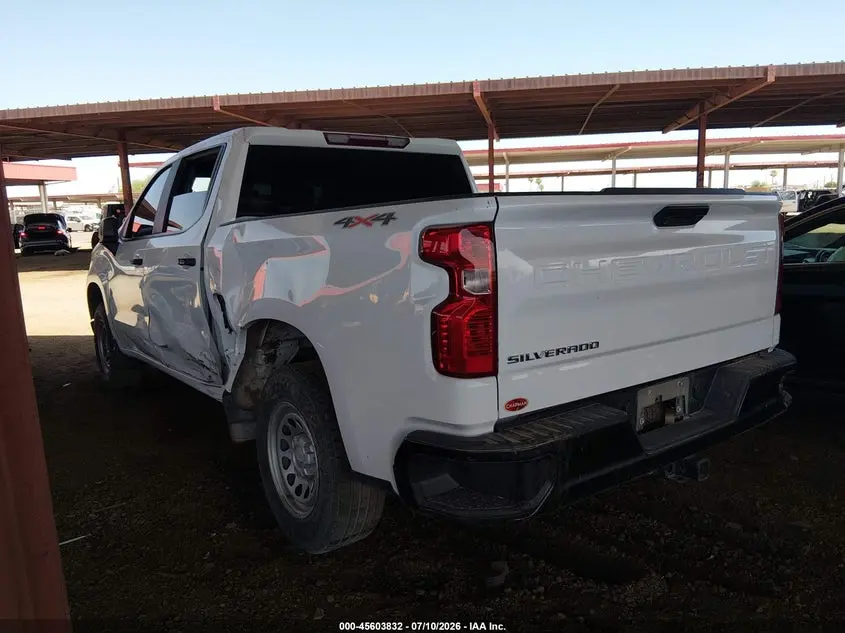 2024 CHEVROLET SILVERADO 1500 4WD  SHORT BED WT