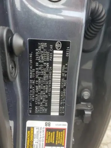 2020 TOYOTA AVALON LIMITED  