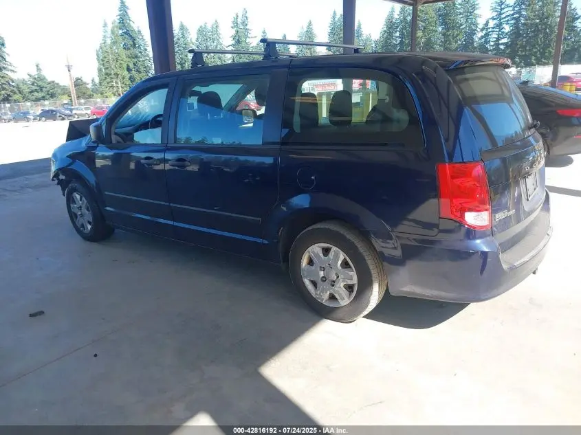 2013 DODGE GRAND CARAVAN AMERICAN VALUE PKG