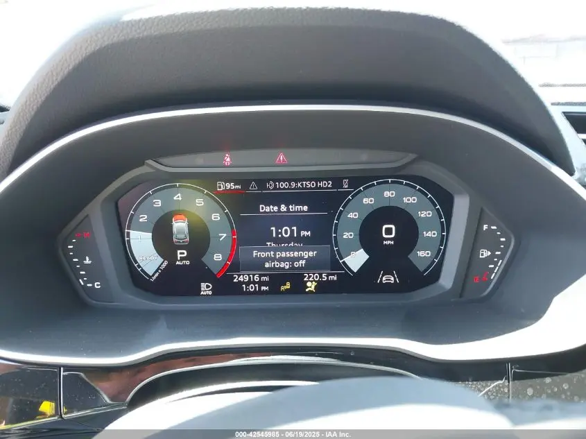 2023 AUDI Q3 PREMIUM 45 TFSI S LINE QUATTRO TIPTRONIC