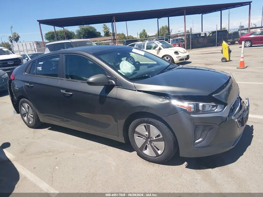 2021 HYUNDAI IONIQ HYBRID BLUE
