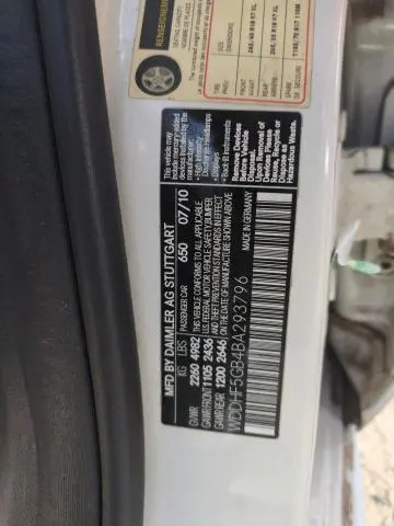 2011 MERCEDES-BENZ E 350  