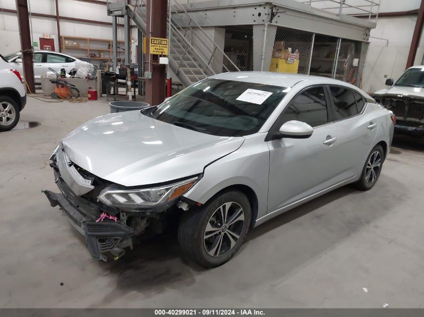 2021 NISSAN SENTRA SV XTRONIC CVT