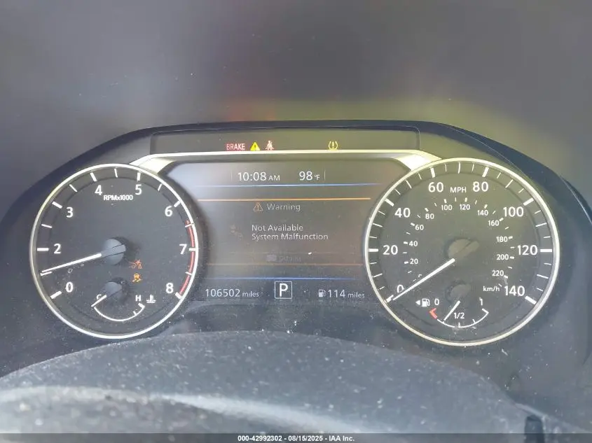 2020 NISSAN ALTIMA SR FWD