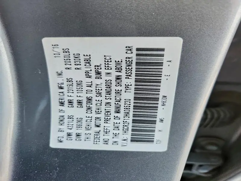 2017 HONDA ACCORD SPORT SPECIAL EDITION  