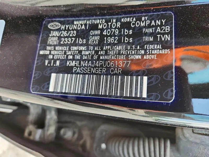 2023 HYUNDAI ELANTRA LIMITED  