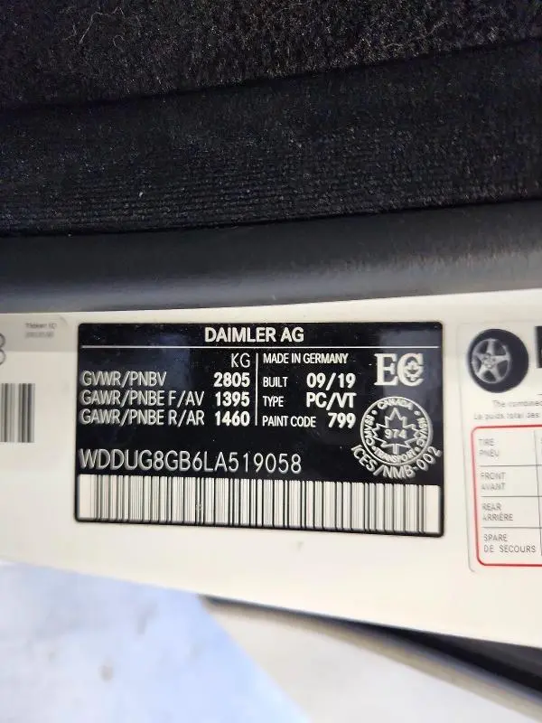2020 MERCEDES-BENZ S 560 4MATIC  