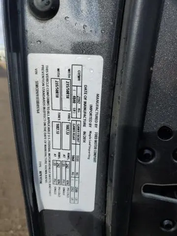 2014 FORD ESCAPE TITANIUM  