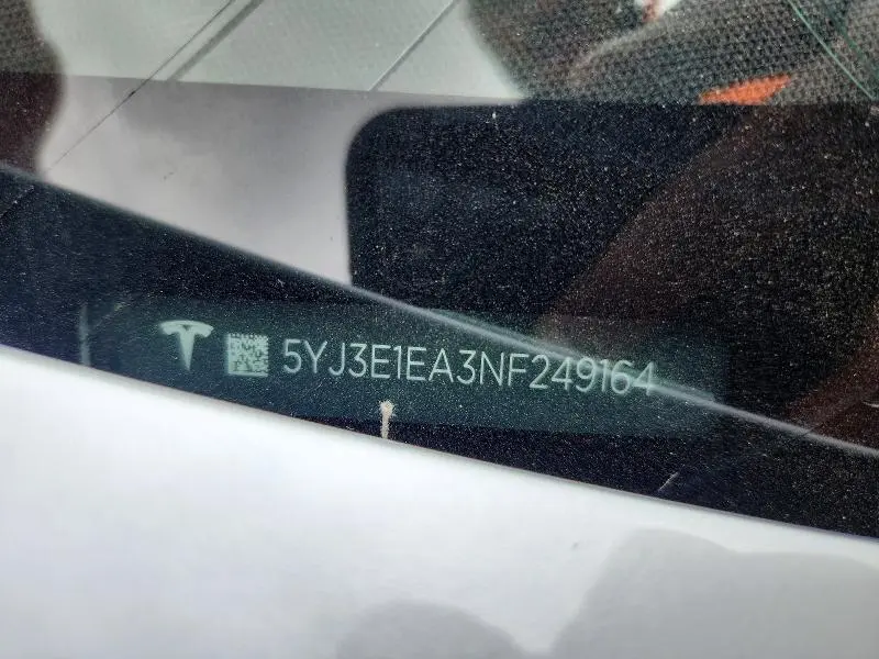 2022 TESLA MODEL 3   