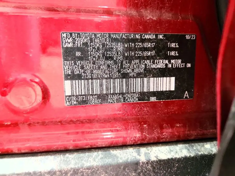 2024 TOYOTA RAV4 LE  