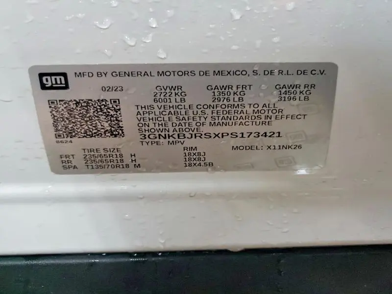 2023 CHEVROLET BLAZER 3LT  