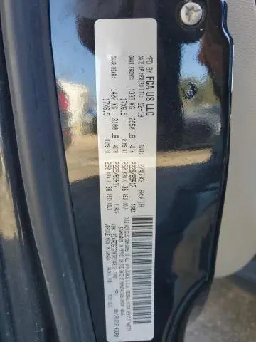 2019 DODGE GRAND CARAVAN SXT  