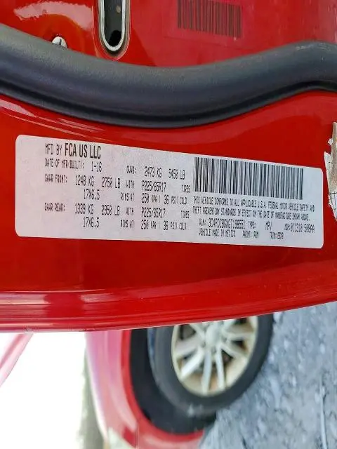 2016 DODGE JOURNEY SXT  